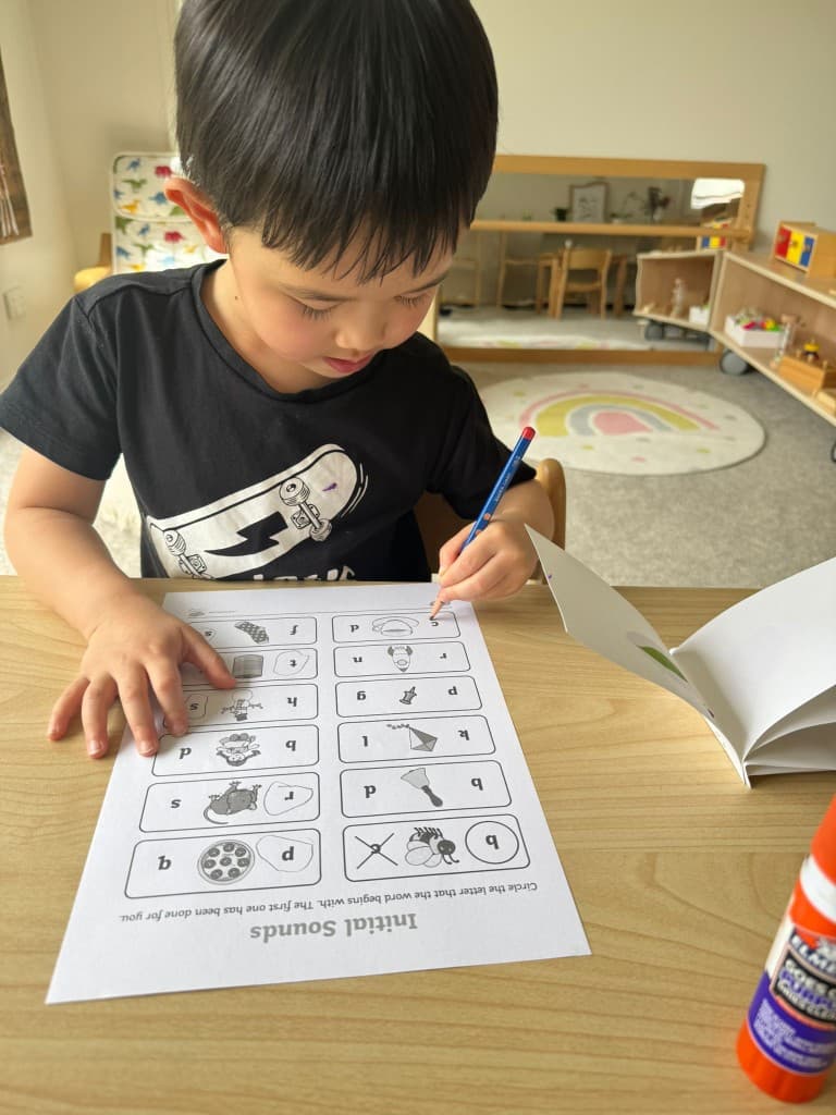 Initial sounds worksheet activity